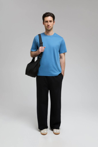 Футболка из хлопка прямого кроя