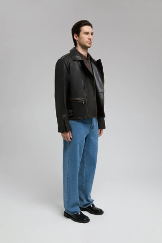 Куртка-косуха из натуральной кожи