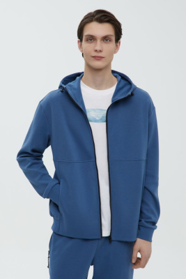 Худи на молнии свободного силуэта