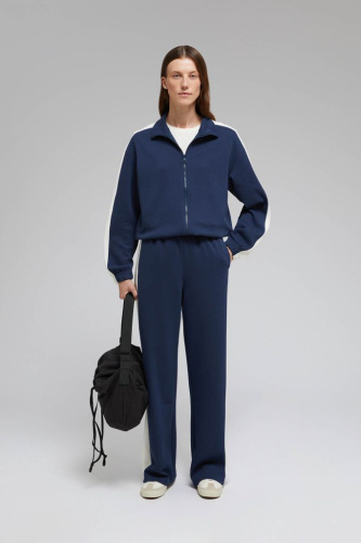 Толстовка из хлопка с лампасами