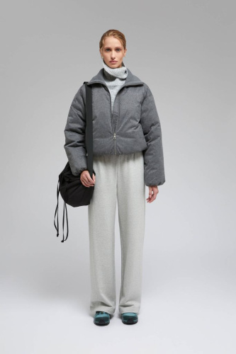 Трикотажные брюки свободного силуэта