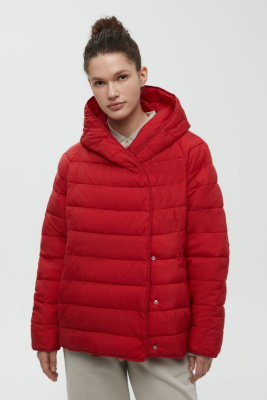 Утепленная куртка с капюшоном и рукавом реглан