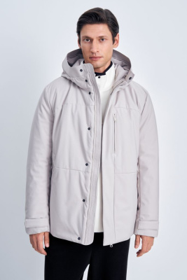 Утепленная куртка с капюшоном