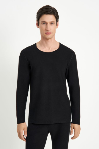Лонгслив-термобелье с хлопком