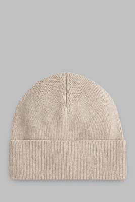 Вязаная шапка с добавлением шерсти и кашемира