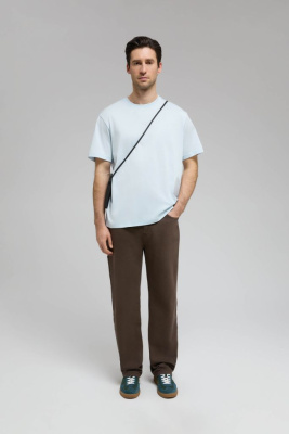 Футболка из хлопка прямого кроя