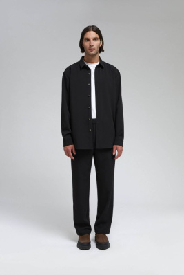 Брюки прямого кроя с вискозой