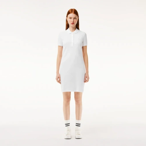 Женское платье-поло Lacoste приталенного кроя