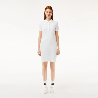 Женское платье-поло Lacoste приталенного кроя