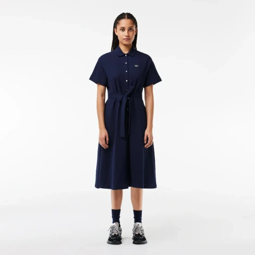 Женское платье Lacoste с поясом