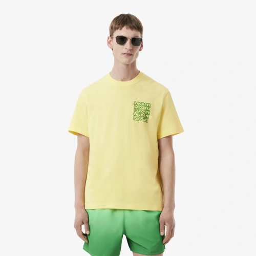 Мужская футболка Lacoste из органического хлопка