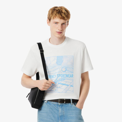 Мужская хлопковая футболка Lacoste
