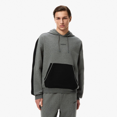 Мужской хлопковый свитшот Lacoste свободного кроя