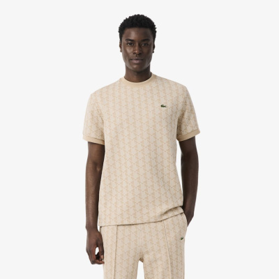 Мужская жаккардовая футболка Lacoste