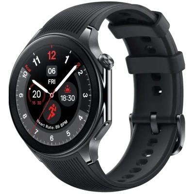 Смарт-часы OnePlus Watch 2 (Black Steel) (OPWWE231)