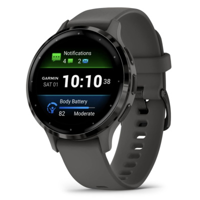 Смарт-часы Garmin Venu 3s Slate Pebble/Gray (010-02785-00)