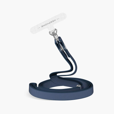 Ремешок-кроссбоди Keephone Bandon Magnetic Strap для смартфона (синий)