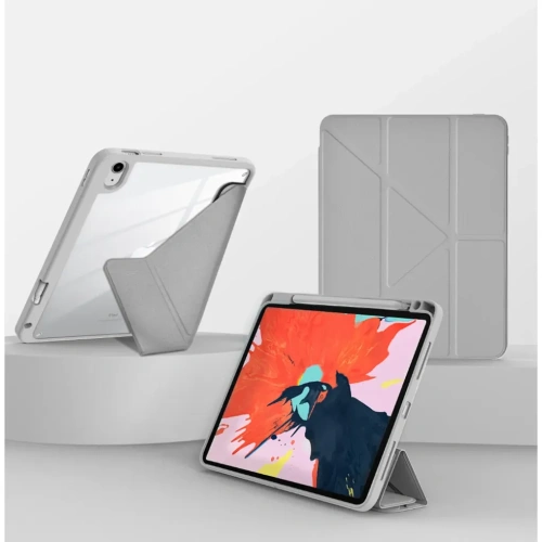 Чехол-книжка WIWU Defender Protective для Apple iPad 10 (2022)/iPad 11 (2025), с подставкой и отделением под стилус (JD-105) (серый)