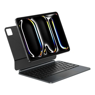 Чехол-клавиатура WIWU Magic Keyboard для Apple iPad 10 (2022)/iPad 11 (2025) русская раскладка (MK004) (черный)