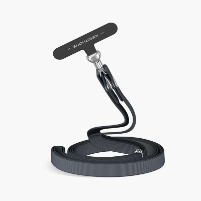 Ремешок-кроссбоди Keephone Bandon Magnetic Strap для смартфона (черный)