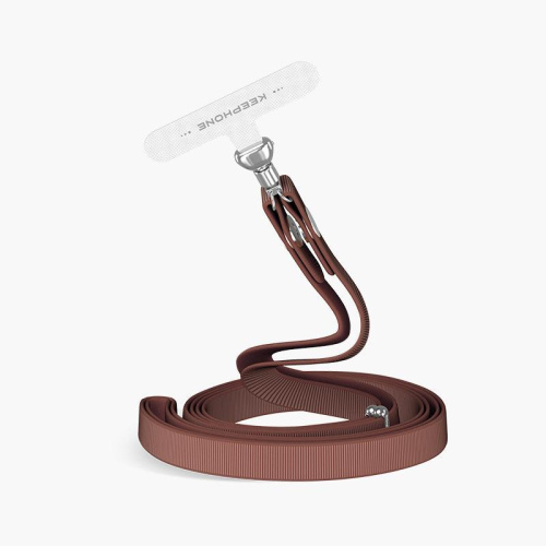Ремешок-кроссбоди Keephone Bandon Magnetic Strap для смартфона (коричневый)