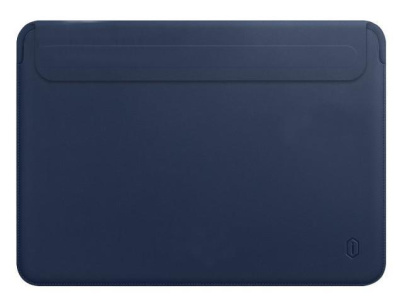 Чехол для ноутбука WIWU Skin New Pro II PU Leather Sleeve для Apple MacBook Pro 16.2 (синий)