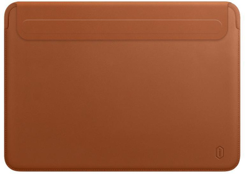 Чехол для ноутбука WIWU Skin New Pro II PU Leather Sleeve для Apple MacBook Pro 16.2 (коричневый)