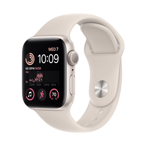Смарт-часы Apple Watch SE Gen 2 40mm Starlight Aluminum Case with Starlight Sport Band (M/L)