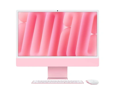 Apple iMac 24" with Retina 4.5K (M4 10C CPU, 10C GPU 16GB/256GB) (Pink) (MWV43B/A)