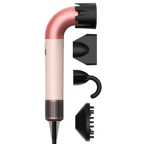 Фен Xiaomi Hair Dryer X11 Pro (4 насадки) (Розовый)