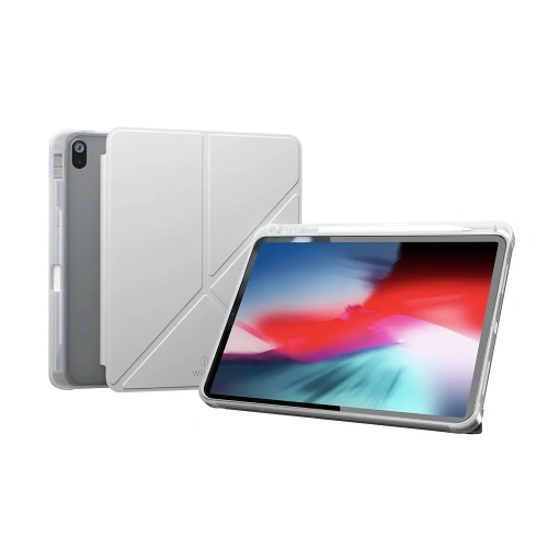 Чехол-книжка WIWU Classic III Case для Apple iPad 10 (2022)/iPad 11 (2025) (полиуретан с подставкой) (GF-003) (серый)