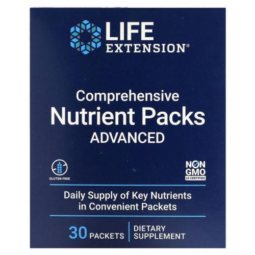 Life Extension, пакетики с комплексом питательных веществ, усовершенствованный состав, 30 шт.