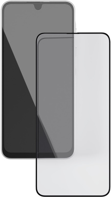 Защитное стекло VLP Premium Shield для Samsung Galaxy A36 / A56 / A37 / A57 с чёрной рамкой