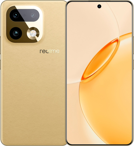 Смартфон realme 16 Pro+ 12/512 ГБ Золотистый