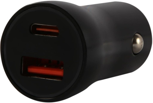 Автомобильное зарядное устройство Red Line AC-22 USB/USB-C 34 Вт Чёрное