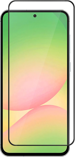 Защитное стекло BoraSCO для Samsung Galaxy A37 с чёрной рамкой