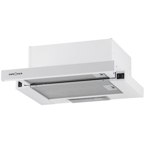 Телескопическая вытяжка KRONA KAMILLA 450 WHITE