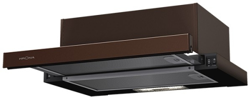 Телескопическая вытяжка KRONA KAMILLA 500 BROWN