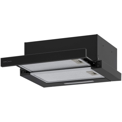 Телескопическая вытяжка KRONA KAMILLA F 450 black