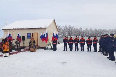 В якутском селе Чурапча открыли новое здание поисково-спасательного отряда / ЯСИА   