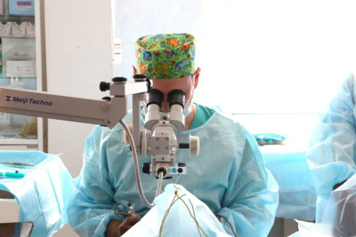 Бригада мобильных офтальмологов приступила к работе в Оленекском районе / Саина Титова   