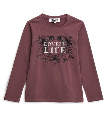 Лонгслив для девочки