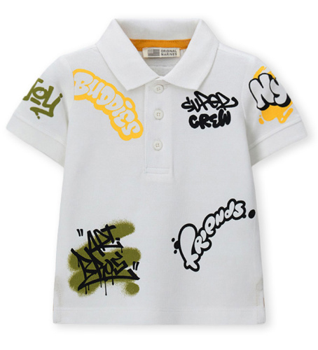 Футболка-поло для маленького мальчика