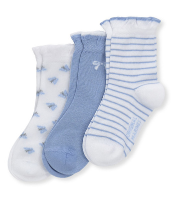 Носки, 3 пары для маленькой девочки