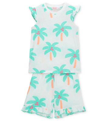 Пижама с коротким рукавом для девочки