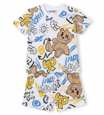 Пижама с коротким рукавом для маленького мальчика