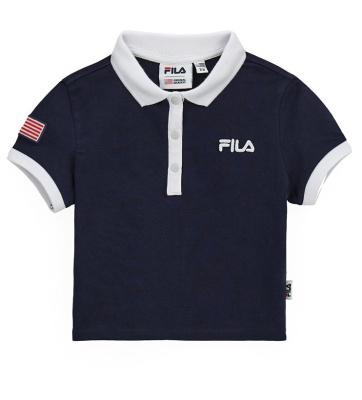 Футболка-поло для девочки