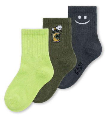 Носки, 3 пары для маленького мальчика