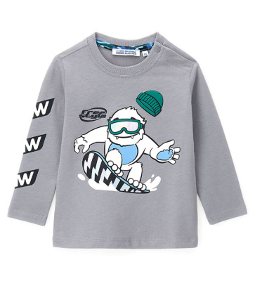 Лонгслив для маленького мальчика