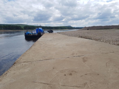 Грузовые причалы в полной готовности к приёму судов